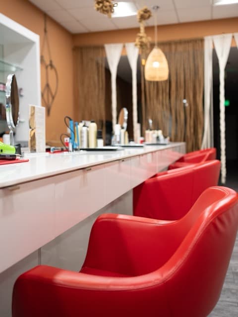 Additional interior station view for chair rental setup